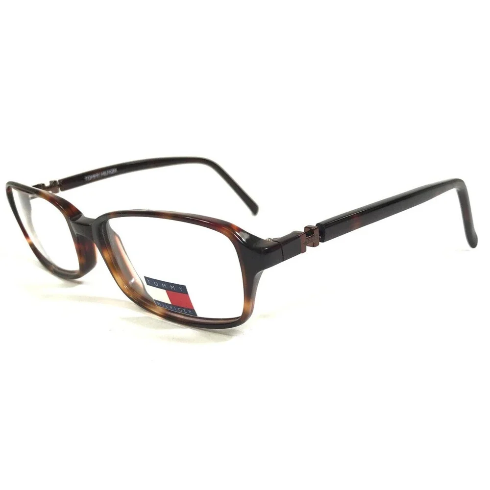 Tommy Hilfiger Eyeglasses Frames TH305 058 Tortoise Rectangular 53-18-140